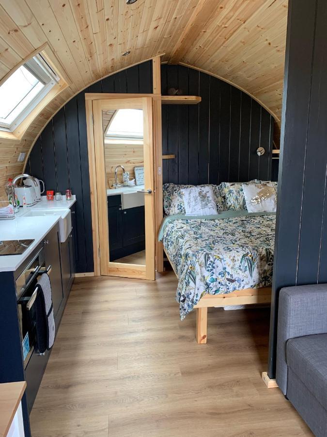 Thistle Pod Farm Stay With Hottub Sleeps 2 Galston  Kültér fotó